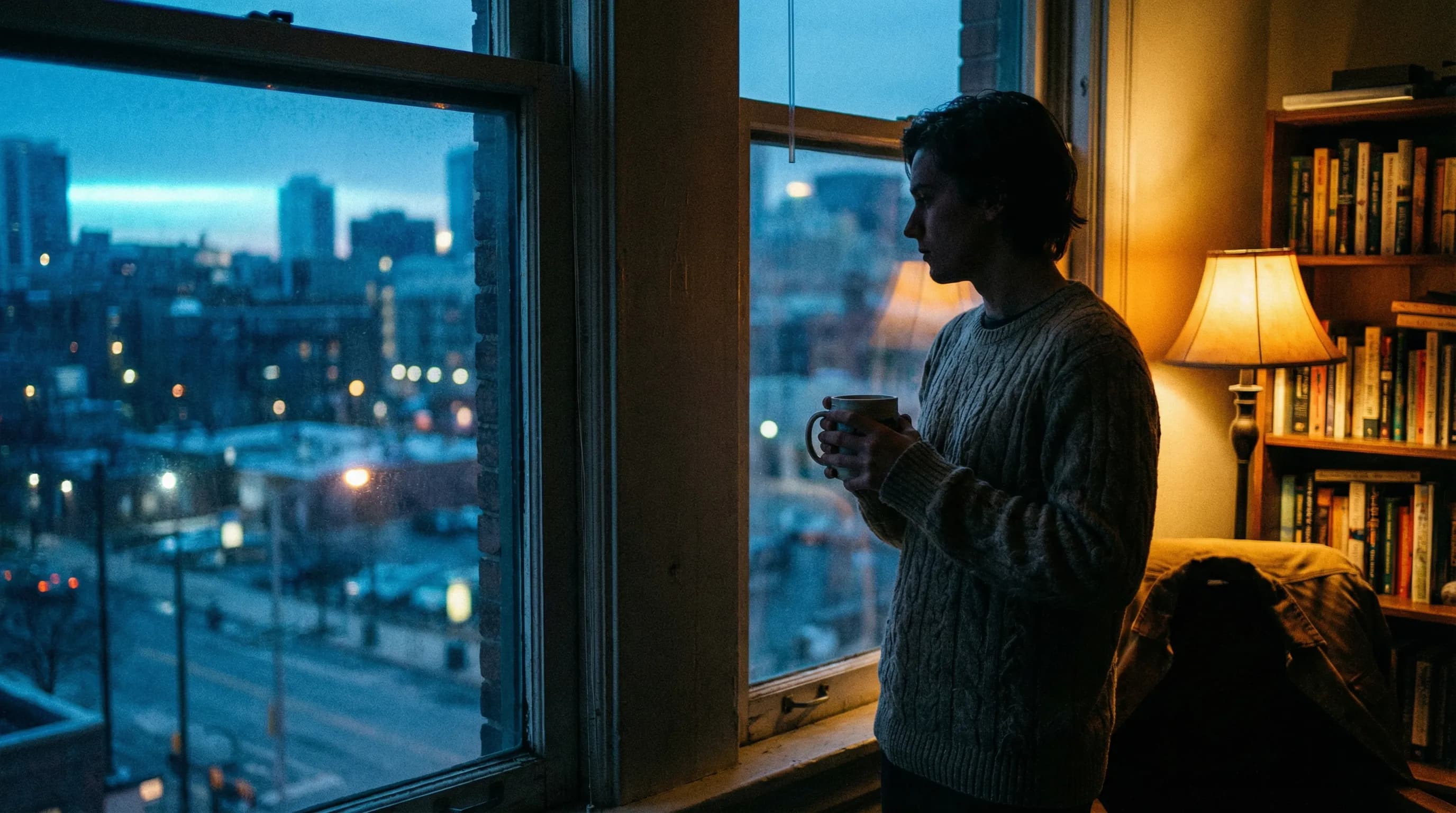 Illustration representing the principle of built for the reflections that keep you up at night.